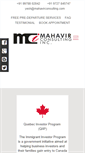 Mobile Screenshot of mahavirconsulting.com